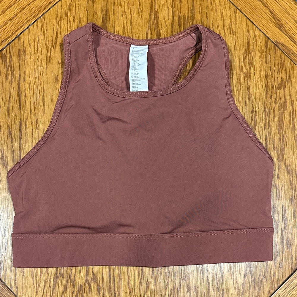 *Fabletics* Mauve High-Neck Trinity High Impact S… - image 4
